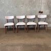 Set of Four Mid Century Modern Dining Chairs