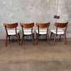 Set of Four Mid Century Modern Dining Chairs