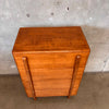 Vintage Art Deco "Skyliner" Highboy Dresser By Heywood Wakefield