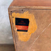 Vintage Art Deco "Skyliner" Highboy Dresser By Heywood Wakefield