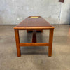 Edward Wormley For Dunbar Coffee Table With Magazine Rack