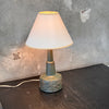 Danish Green Ceramic Table Lamp
