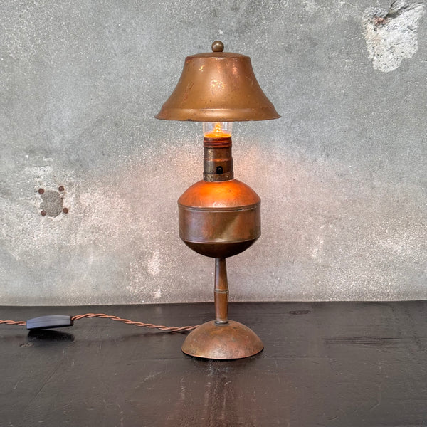 Antique Copper Craft Lamp