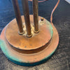 Mid Century Modern Copper Table Lamp In The Style Of Paavo Tynell