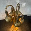 Mid Century Modern Copper Table Lamp In The Style Of Paavo Tynell