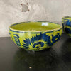 Vintage Set Of 4 Mexican Pottery Bowls