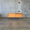 Mid Century Style Oak Credenza