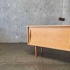 Mid Century Style Oak Credenza