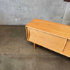 Mid Century Style Oak Credenza