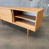 Mid Century Style Oak Credenza