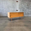 Mid Century Style Oak Credenza