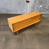 Mid Century Style Oak Credenza