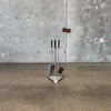 Modernist Fireplace Tool Set, Made In Germany