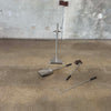 Modernist Fireplace Tool Set, Made In Germany