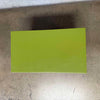 Mid Century Avocado Green Tambour Door Record Cabinet