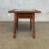 Vintage Rustic California Tile Top Table