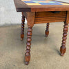Vintage Rustic California Tile Top Table