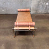 CB2 La Strizza Saddle Leather Bench