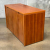 Vintage Sun Cabinet Company Teak Encased Desk