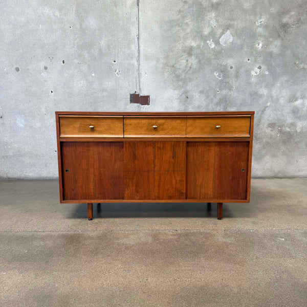 Mid Century Walnut Credenza