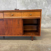 Mid Century Walnut Credenza