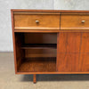 Mid Century Walnut Credenza