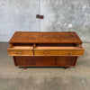 Mid Century Walnut Credenza