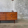 8 Drawer Walnut Dresser by Kipp Stewart for Drexel
