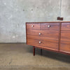 8 Drawer Walnut Dresser by Kipp Stewart for Drexel