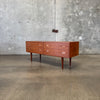 Danish Modern Low Teak Cabinet by Poul Hundevad