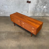 Danish Modern Low Teak Cabinet by Poul Hundevad