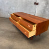 Danish Modern Low Teak Cabinet by Poul Hundevad