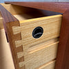 Danish Modern Low Teak Cabinet by Poul Hundevad
