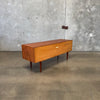 Danish Modern Low Teak Cabinet by Poul Hundevad