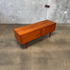 Danish Modern Low Teak Cabinet by Poul Hundevad