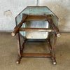 Spanish Revival Wood Side Table Hispano Moresque Tile Co of Los Angeles Calif