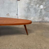 Mid Century Modern Amoeba Coffee Table by Barzilay