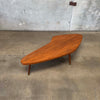 Mid Century Modern Amoeba Coffee Table by Barzilay