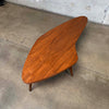 Mid Century Modern Amoeba Coffee Table by Barzilay