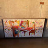 Modern Abstract Oil on Board Painting by Andrew Gerb