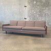 1960s Mid Century Couch Sofa in Olive Green