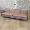 1960s Mid Century Couch Sofa in Olive Green