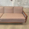1960s Mid Century Couch Sofa in Olive Green