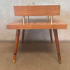Mid Century End Table 2-Tiered