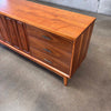 1960's Broyhill Mid Century Modern Emphasis Natural Walnut Long Dresser