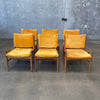 Set of 6 Mid Century Dining Chairs by Brown Saltman c. 1960s