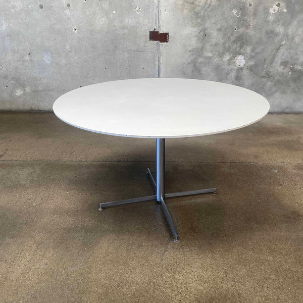 Mid Century Round Dining Table