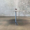 Mid Century Round Dining Table
