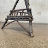 Vintage Adirondack Folk Art Twig Plant Stand