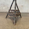 Vintage Adirondack Folk Art Twig Plant Stand